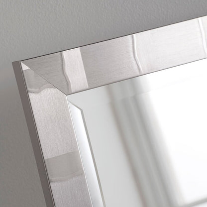 **Silver Pewter Gunmetal Large Framed Mirror – Multiple Sizes Available | Stunning Decorative Mirrors**