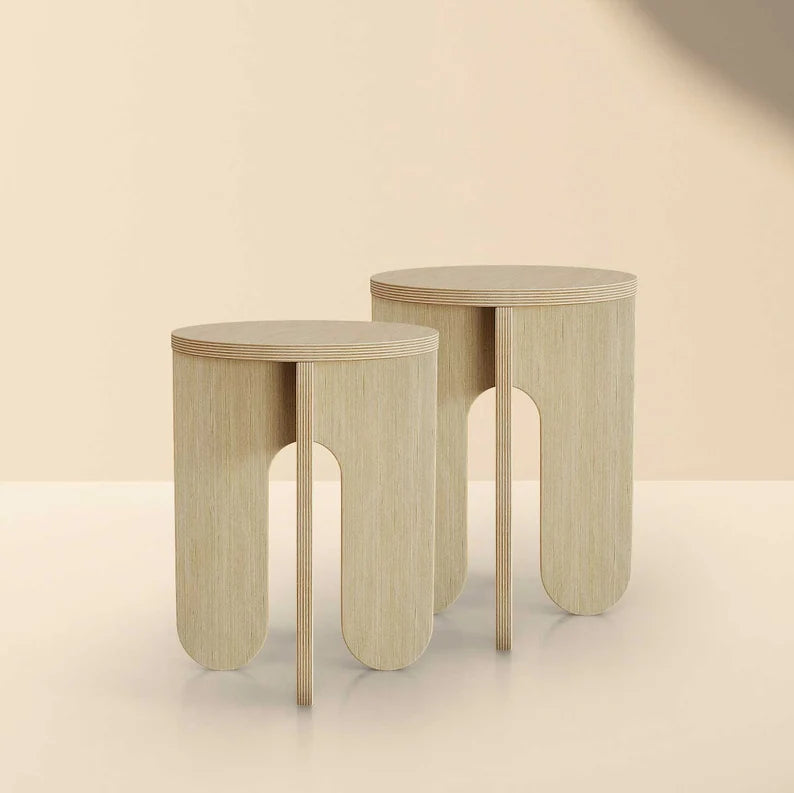 Wooden Stool. Modern Side Table. Indoor Plant Stand. Small Side Table. Modern Plant Stand. End Table. Laptop Table. Bedside Table.
